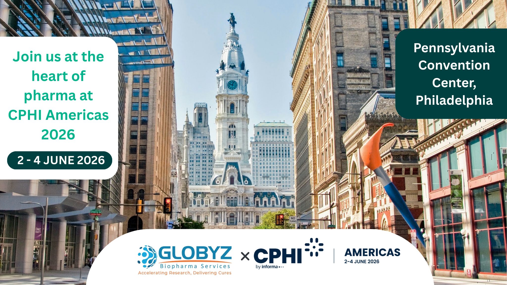 CPHI North America 2026 - Globyz BioPharma Services