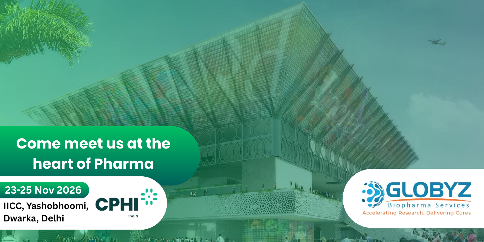 IICC Yashobhoomi Delhi - CPHI India 2026
