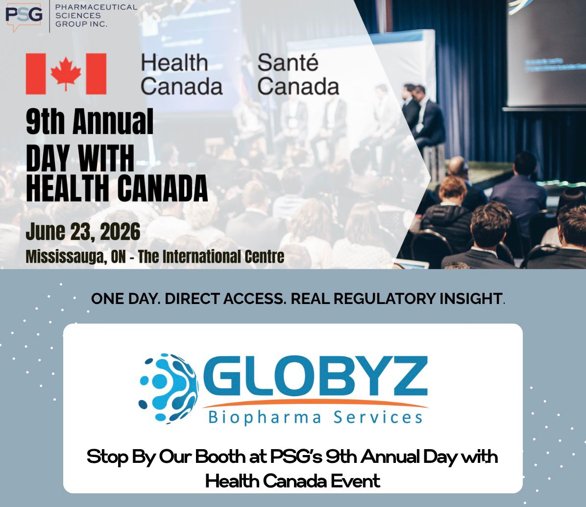 9th Annual Day with Health Canada 2026 - Globyz BioPharma Services
